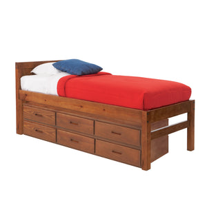Firehouse Collection Storage Drawer Fire Station Bed with six drawers