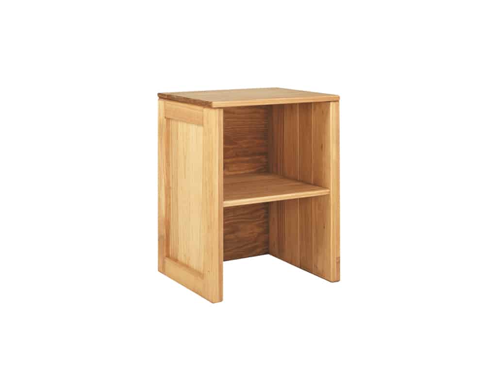 Solid wood firehouse bookcase