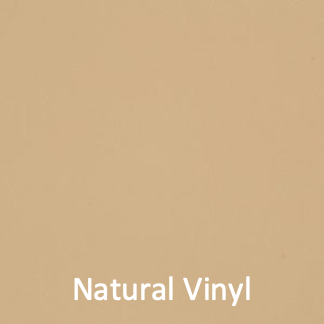 Natural vinyl color swatch for the firehouse furniture solid-wood loveseat
