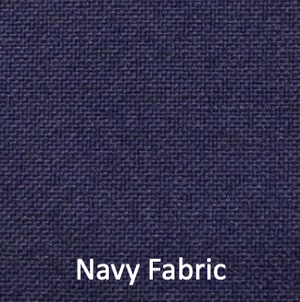 Navy fabric color swatch for firehouse chair