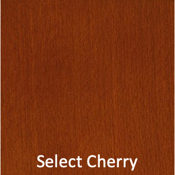 Select Cherry color swatch for firefighter bedroom furniture 