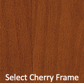 Select Cherry Frame color swatch for the Firehouse Collection Ladder-Back Wood Dining Firehouse Chair with Wood Seat