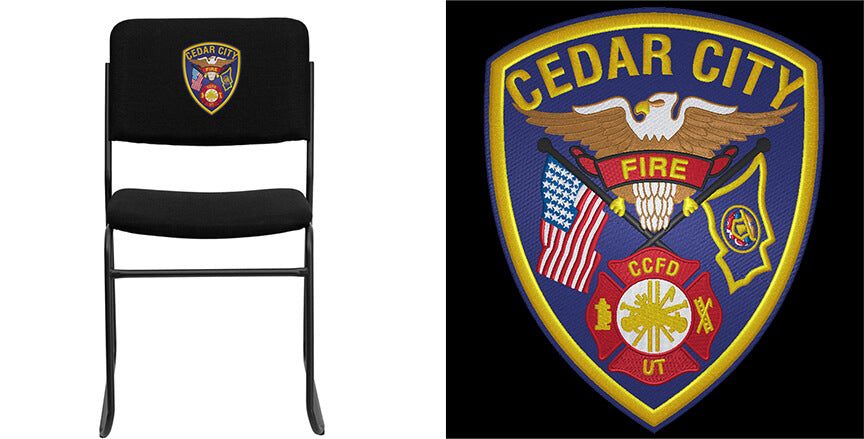 CUSTOM LOGO DUTY-BUILT OFFICE AND DINING CHAIRS