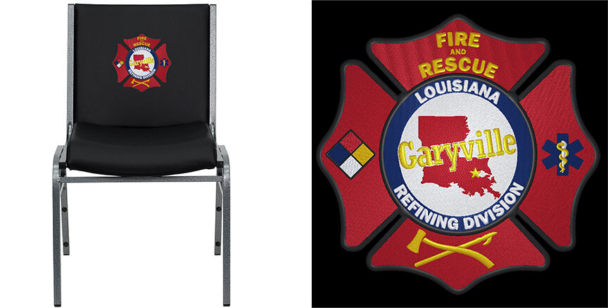 CUSTOM LOGO DUTY-BUILT OFFICE AND DINING CHAIRS