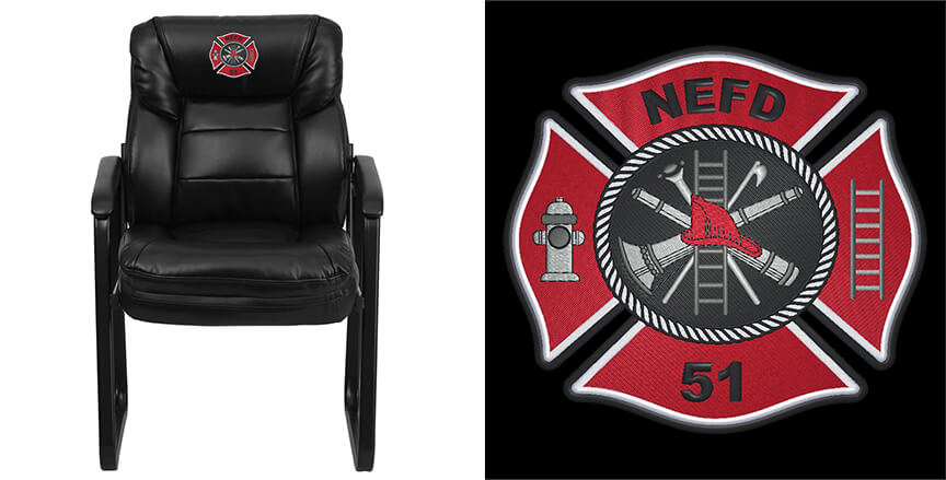 CUSTOM LOGO DUTY-BUILT OFFICE AND DINING CHAIRS