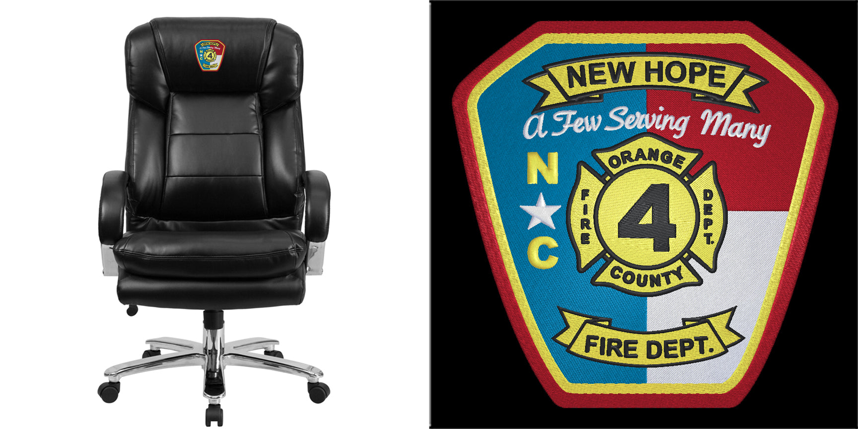 CUSTOM LOGO DUTY-BUILT OFFICE AND DINING CHAIRS