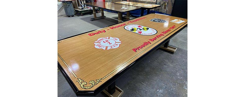 Custom Logo Tables