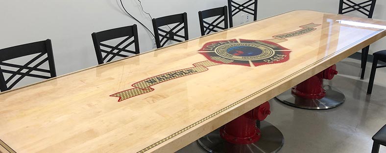 Custom Logo Tables